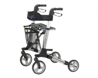 deluxe rollator walker walking aid