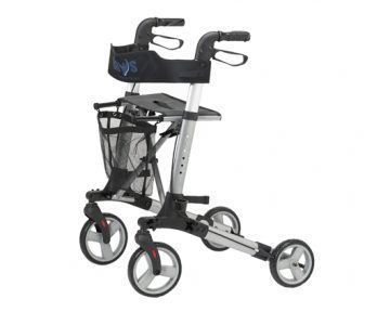 deluxe rollator walker walking aid